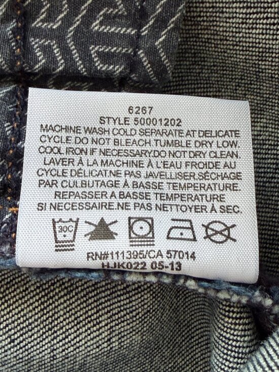 Tory Burch Women's Straight Leg Navy Blue Jeans Size: 24 - Picture 13 of 13